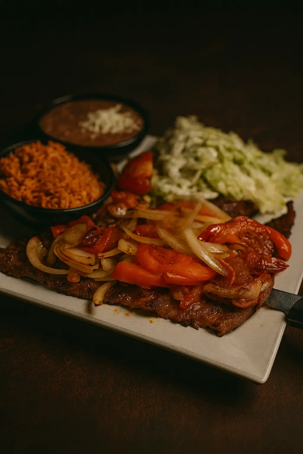 RANCHERO - STYLE GRILLED STEAK