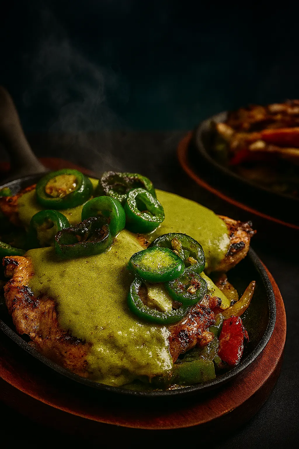 SPICY PARAÍSO STEAK OR CHICKEN